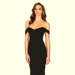 Nookie Camille gown in black